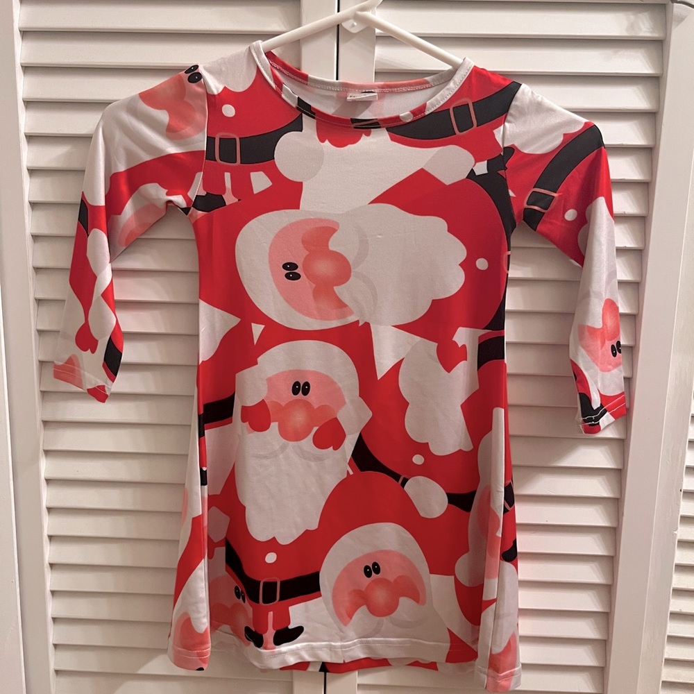 Girls size 2-4T Santa dress